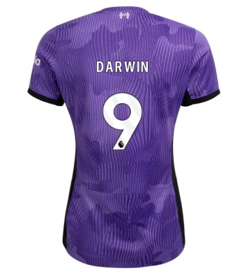 Maillot de foot Liverpool Darwin Nunez #9 Troisième Femmes 2023-24 Manches Courte